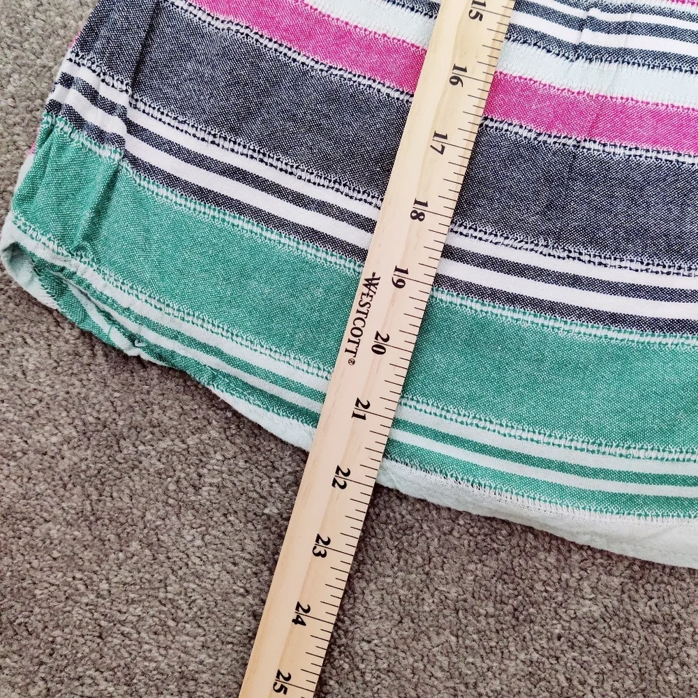 Joe Fresh Girl's Striped 100% Cotton Dress Size 5T Lined Bohemian Summer - Picture 6 of 9